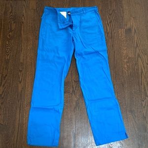 Electric blue Nike Dri fit golf pants